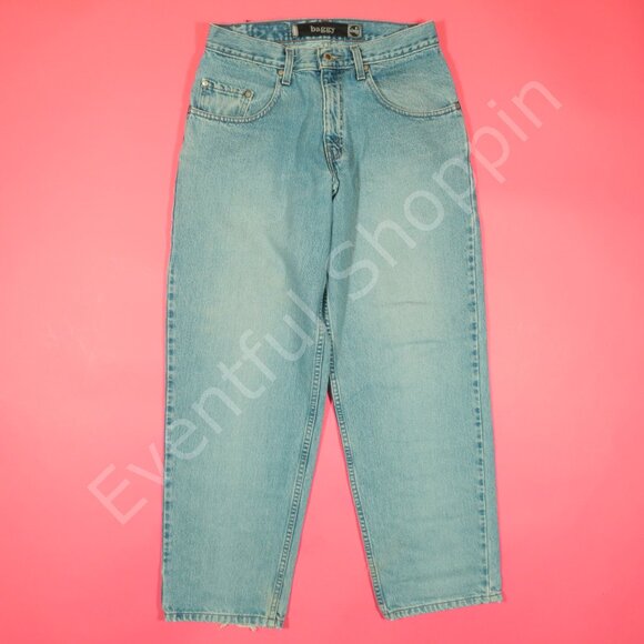 Vintage Levis SilverTab Jeans Mens 30 Blue Baggy Loose USA 90s - Picture 2 of 8